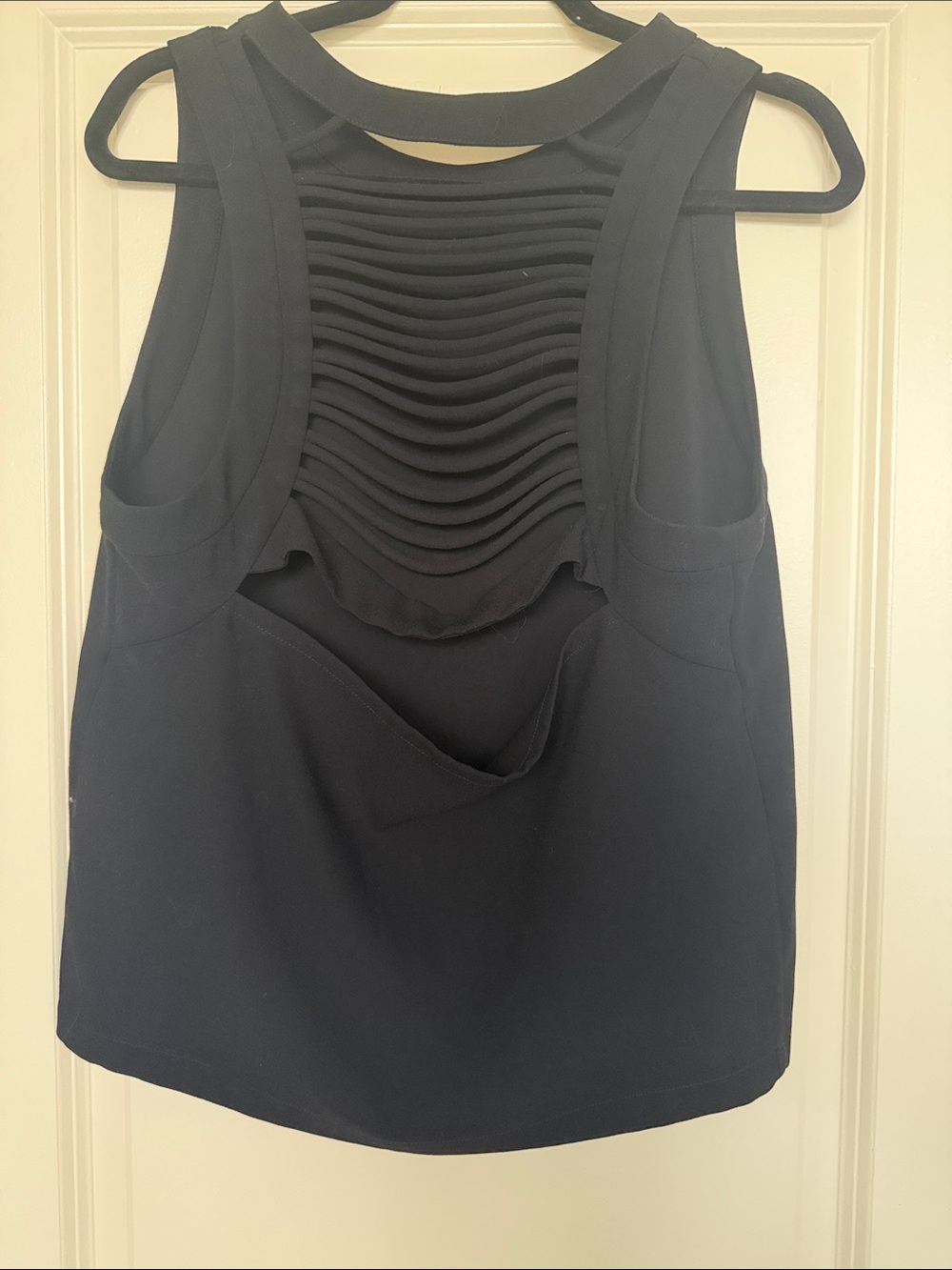 IRO Black Sleeveless Tank Top